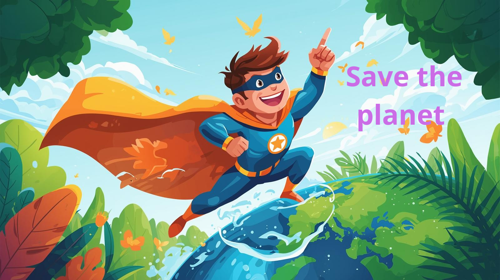Read more about the article “We are Climate Superheroes: Let’s Fight to Stop Climate Changes!