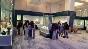 Read more about the article Στο Αρχαιολογικό Μουσείο Ηρακλείου με το πρόγραμμα: «Ταξιδεύοντας στη Μεσόγειο»